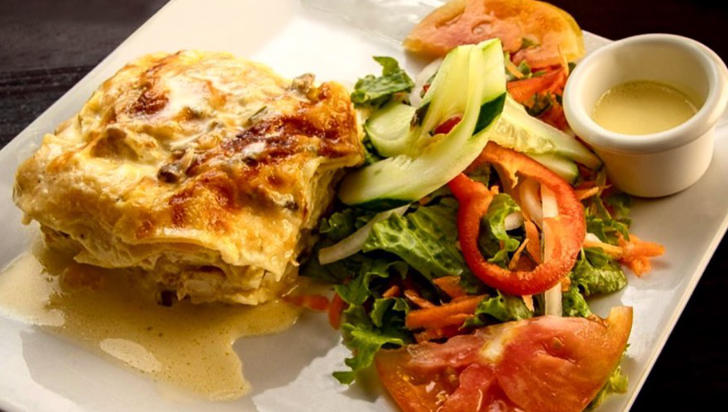 lasagna de pollo
